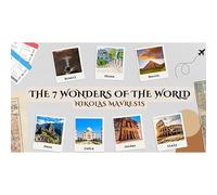 SOLOMAGIA Seven Wonders of The World by Nikolas Mavresis