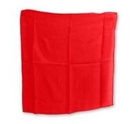 SOLOMAGIA Silk Squares - 20 cm (9 inches) - Red - Magic with Foulards - Tours et Magie Magique - Magic Tricks and Props