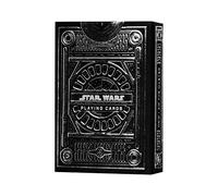 SOLOMAGIA Star Wars Dark Side Silver Edition Playing Cards (Graphite Grey) by theory11