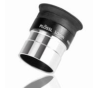 SOLOMARK Oculaire de télescope Plossl de 3,2 cm 10 mm avec filetage de filtre et bouchons d'objectif - Design Plossl à 4 éléments