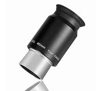 SOLOMARK Télescope 1,25 pouces Super Plossl Oculaire 40 mm Design Plossl 4 éléments filetés pour filtres d'astronomie standard de 1,25 pouces