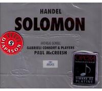 SCHOLL/HAGLEY/AGNEW/MCCREESH - SOLOMON (GA) 3 CD NEW
