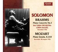 Solomon Plays Brahms & Mozart by Brahms, Mozart (2009-09-08)