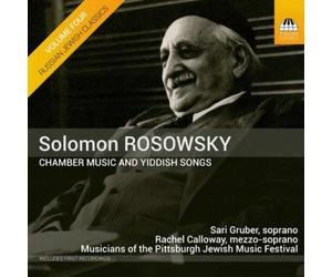 Solomon Rosowsky Rosowsky: Chamber Music and Yiddish Songs (CD) Album