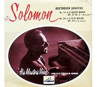 Solomon - Solomon Beethoven Sonatas 10"LP HMV BLP1051 EX/EX 1950s 10 inch LP