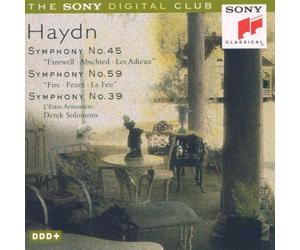 Solomons,d. - Sinfonie 59,39,45 [Import]