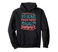 Solong Kindergarten Hello Summer Funny Back to School Kids Sweat à Capuche