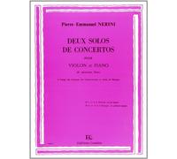 Solos de concertos (2) en sol maj. et sib maj. --- violon et piano