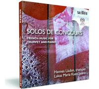 Solos de Concours. Charlier, Rueff, Gaubert, Saint-Saëns : Musique Française pour Trompette et Piano