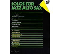 Solos for jazz alto sax saxophone