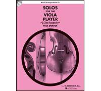 Partitions classique HAL LEONARD SOLOS FOR THE VIOLA PLAYER + CD - VIOLA Alto