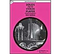 Solos For The Violin Player - Violin And Piano Book/Online Audio