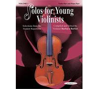 Solos for Young Violinists 1 (vn/pno) --- Violon/Piano - Barber, Barbara --- Alfred Publishing