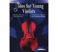 Solos for Young Violists: :Selections from the Viola Repertoire: Viola Part and Piano Acc. (1)