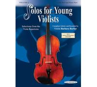 Barbara Barber – Solos for Young Violists – Volume 4 – Partition piano / alto – Alfred Music