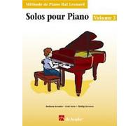 Solos Pour Piano, Volume 3 (Avec Cd) / Book+Cd