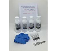SOLOSHOPITALIA Kit de recharge d'encre 1 litre compatible avec les imprimantes jet d'encre de bureau HP, Canon, Brother, Epson, Lexmark