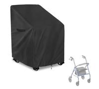 SoloToo Housse de déambulateur à 4 roues, imperméable et anti-poussière. 71,9 x 66 x 89,9 cm (L x l x H). Convient pour divers déambulateurs.