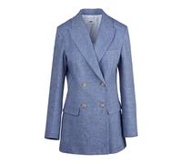 Solotre - Giacca doppiopetto ABU - Femme - Vestes - Bleu - Taille: 46 FR