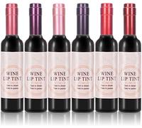 SOLOTREE Matte Lip Gloss Set, 6 Colors Wine Lip Tint, Long Lasting, Non-Stick Cup Lip Stain Set