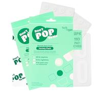 SoloVegan Lot de 110 patchs anti-imperfections Don't Pop to Me - Cadeaux pour adolescentes - Couverture invisible, patch hydrocolloïde contre l'acné - Traitement des éruptions cutanées - Absorbe les