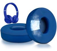 SoloWIT® Gel de Refroidissement Mousse Coussin Coussinets pour Beats Solo 2 & Solo 3 sans Fil on-Ear Casque, Coussinets d'oreille avec Mousse Isolante Haute densité pour réduire Le Bruit