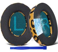 SoloWIT Gel de Refroidissement Mousse Coussin Coussinets pour Bose QuietComfort 15 QC15 QC25 QC2 QC35/Ae2 Ae2i Ae2w/SoundTrue & SoundLink Around-Ear & Around-Ear II Casque