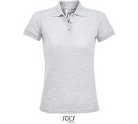 SOLs 00573 | Polo femme Prime - Couleur : Ash (Heather) - Taille : XL