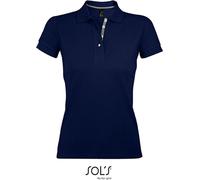 SOLs 00575 | Polo femme Portland - Couleur : French Navy/Grey (Solid) - Taille : M
