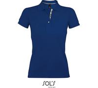 SOLs 00575 | Polo femme Portland - Couleur : gris outremer (Solid) - Taille : L