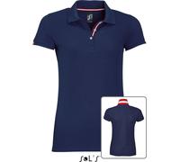 SOLs 01407 | Polo Patriot pour femme - Couleur : French Navy/Red/White/Red - Taille : XXL