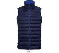 SOLs 01436 | Bodywarmer Lightweight Wave / Col haut pour homme - Couleur : Navy - Taille : M