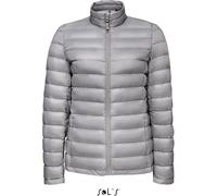 SOLs 02899 | Veste femme Wilson -Rembourrage : 90% duvet / 10% plumes 70 g - Couleur : Metal Grey - Taille : S