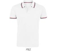 SOLs 02949 | Polo Prestige Men Polo - 200 Piqué, 100% Coton - Couleur : White - Taille : XL