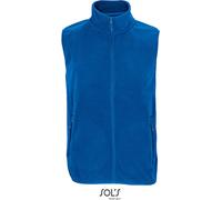 SOLs 03822 | Bodywarmer polaire zippé Factor unie - Farbe : Royal Blue - Größe : 4XL