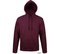 SOLs 47101 | Sweat-shirt à capuche unie Snake / Sweat-shirt à capuche Intérieur gratté - Couleur : Bourgogne - Taille : XS