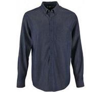 SOLS - Chemise manches longues BARRY - Homme (3XL) (Bleu) - UTPC3062 Bleu G