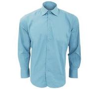 SOLS - Chemise manches longues BRIGHTON - Homme (L) (Bleu ciel) - UTPC337 Bleu Ciel G