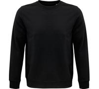 SOLS - "Comet" Sweat-shirt en coton issu de l'agriculture biologique pour homme/femme unie PC4315 (S) (Noir)