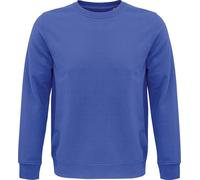 SOLS - "Comet" Sweatshirt Coton issu de l'agriculture biologique pour homme/femme unie PC4315 (L) (Bleu roi)