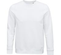 SOLS - "Comet" Sweatshirt Coton issu de l'agriculture biologique pour homme/femme unie PC4315 (M) (Blanc)