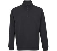 SOLS Conrad Unisexe Cotton Mélange Sweat-Shirt 1/4 Zip Meck Avec Col S-4XL