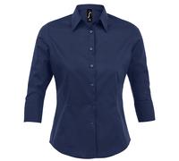 SOLS Effect - Chemisier de travail ajusté à manches 3 quarts - Femme (PC339)