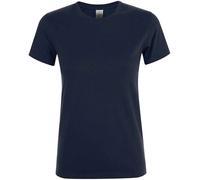 SOLS Femmes Cotton T-Shirt À Col Rond À Manches Courtes Regent
