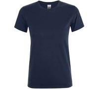 SOLS Femmes Cotton T-Shirt À Col Rond À Manches Courtes Regent