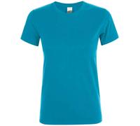 SOLS Femmes Cotton T-Shirt À Col Rond À Manches Courtes Regent