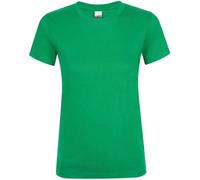 SOLS Femmes Cotton T-Shirt À Col Rond À Manches Courtes Regent