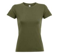 SOLS Femmes Cotton T-Shirt À Col Rond À Manches Courtes Regent