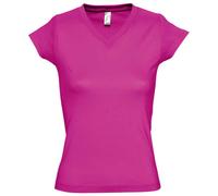 SOLS Femmes T-Shirt Uni En Cotton Col V Taille S -3XL