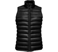 SOLS Gilet matelassé pour femme Wilson léger PC3303 (L) (Noir)